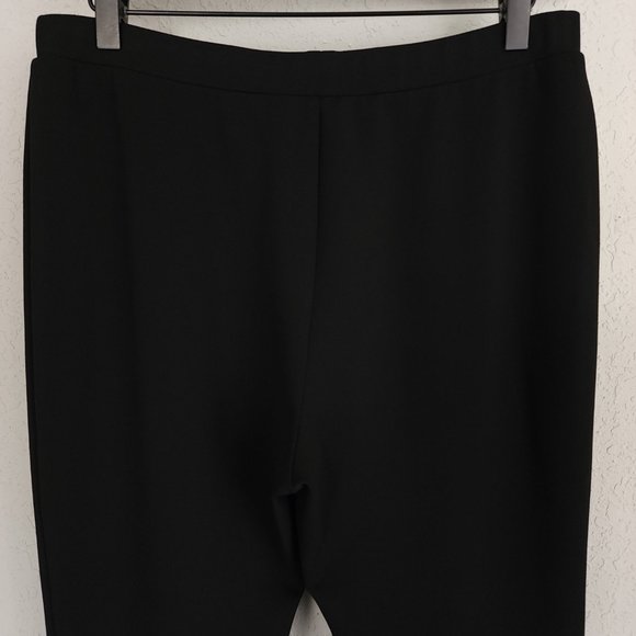 ASOS Design 10 Petite Black High Rise Slim Kick Flare Slim Fit Suit Pants - Picture 7 of 10